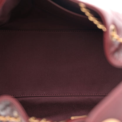 Chanel Caviar Quilted Small Chanel 25 Handbag Burgundy 5 of 11