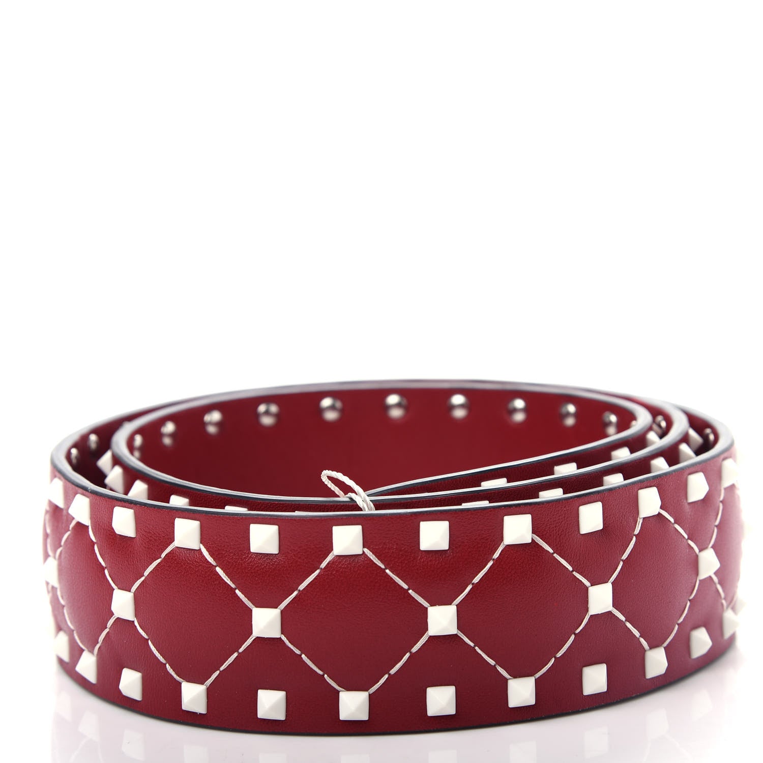 Valentino Garavani Lambskin Free Rockstud Spike Shoulder Strap Rosso Valentino 2 of 4