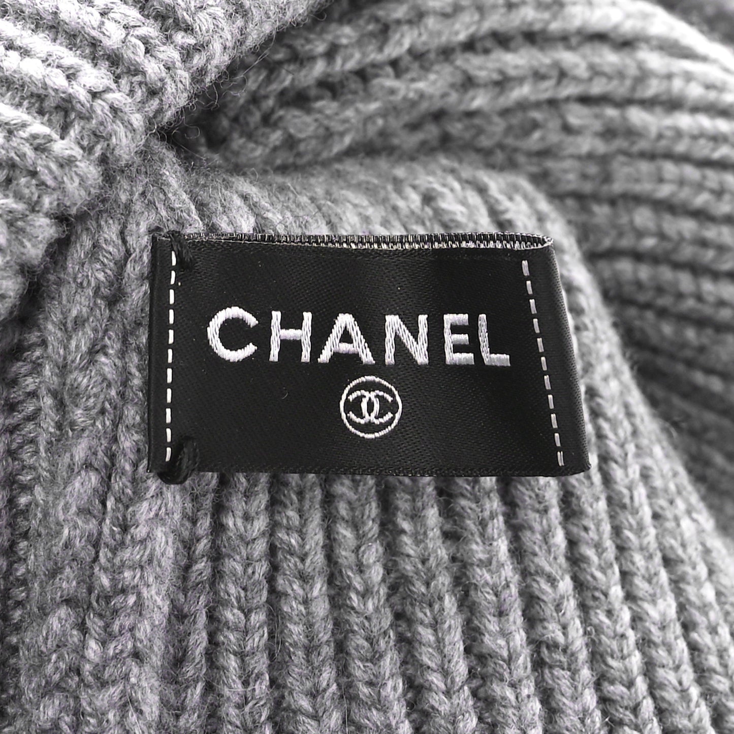 Cashmere CC Beanie Hat Grey
