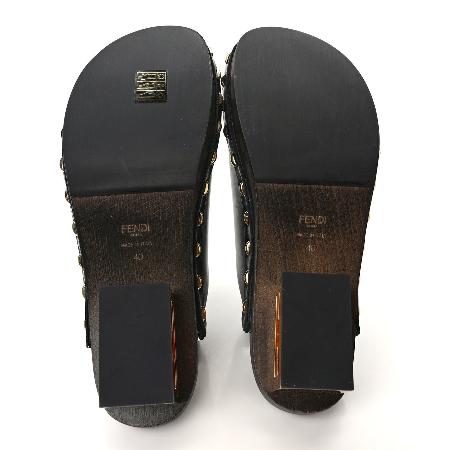 Vitello Baguette 25/60mm Clogs 40 Black