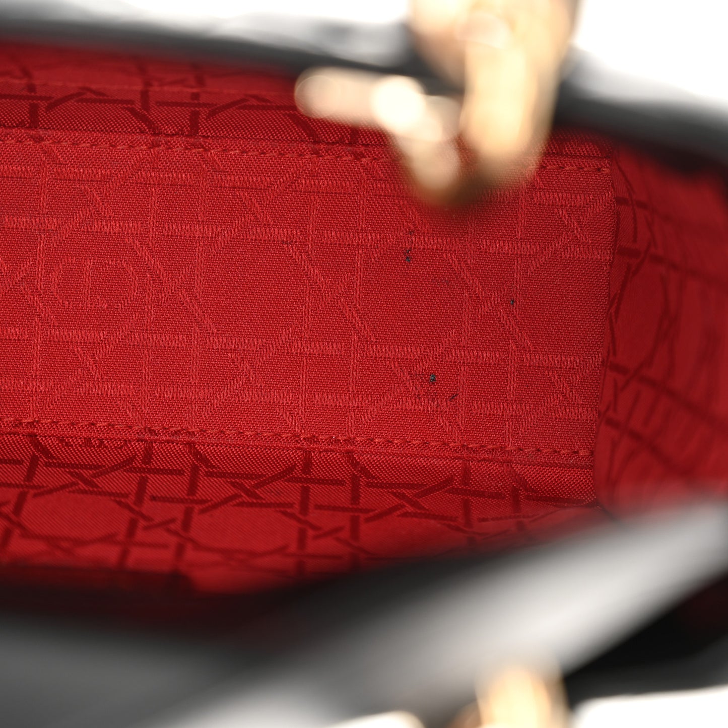 Lambskin Cannage Small My ABCDior Lady Dior Black