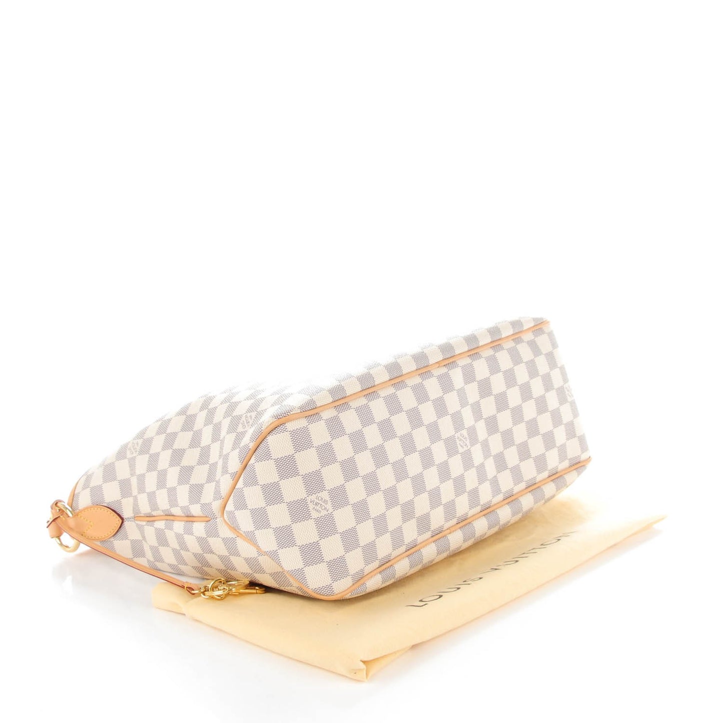 Damier Azur Delightful MM Rose Ballerine