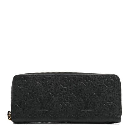 Louis Vuitton Empreinte Clemence Wallet Black 1 of 7