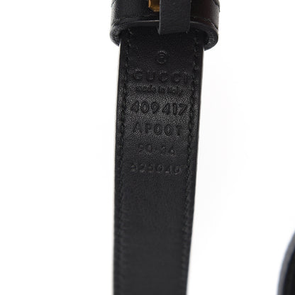 Gucci Calfskin Double G 20mm Belt 90 36 Black 5 of 5