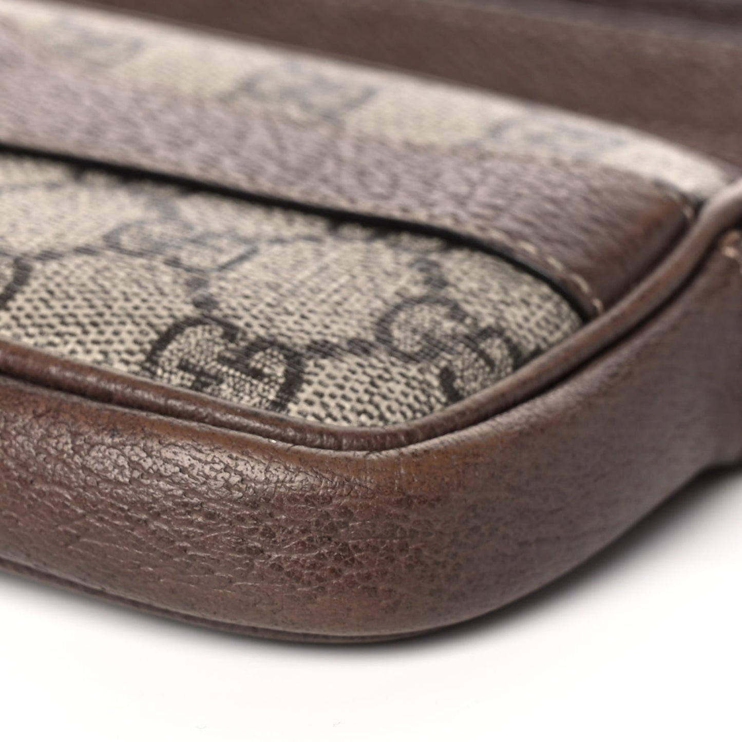 GG Supreme Monogram Web Mini Ophidia GG Bag Brown