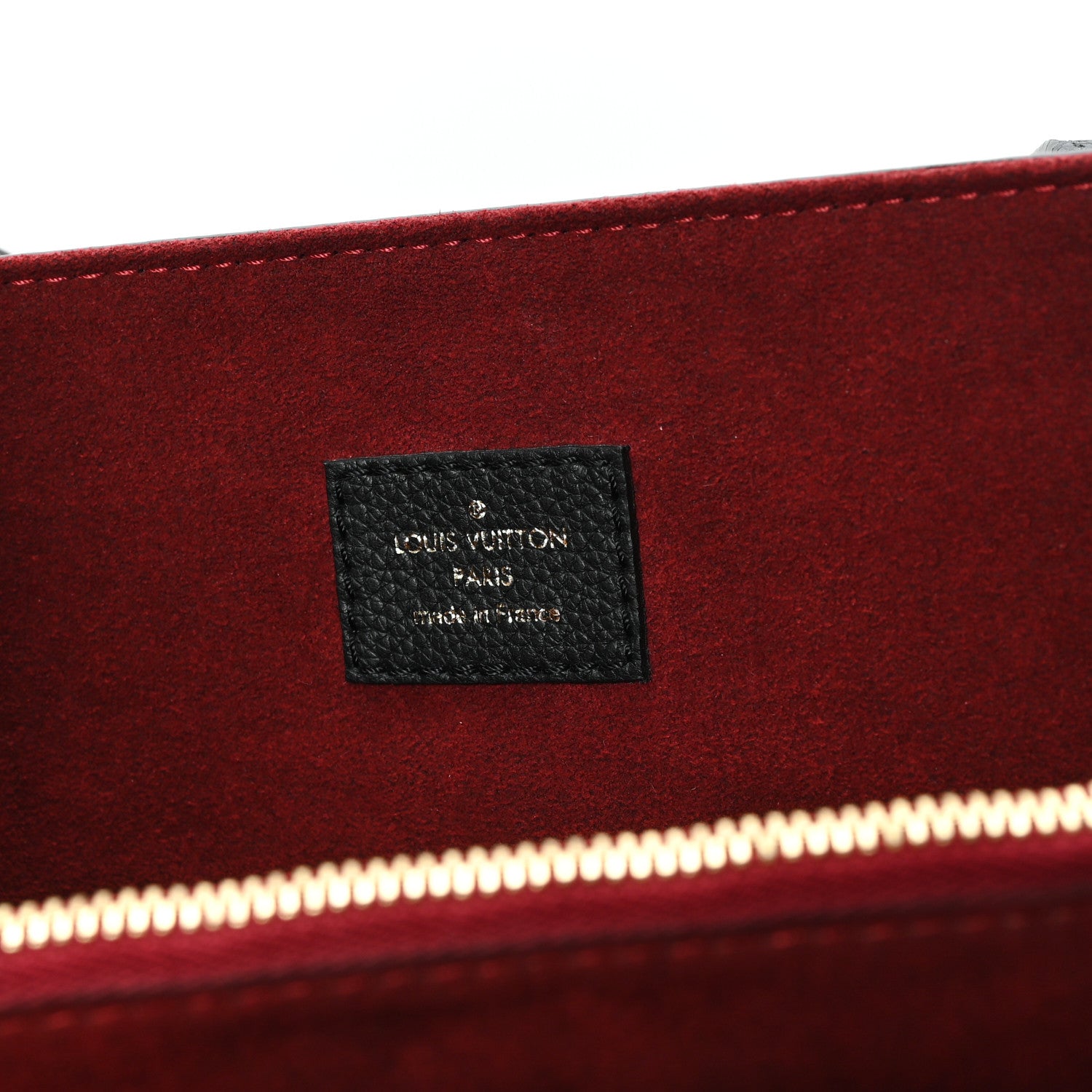 Louis Vuitton Grained Calfskin Lockme Shopper Black 6 of 10
