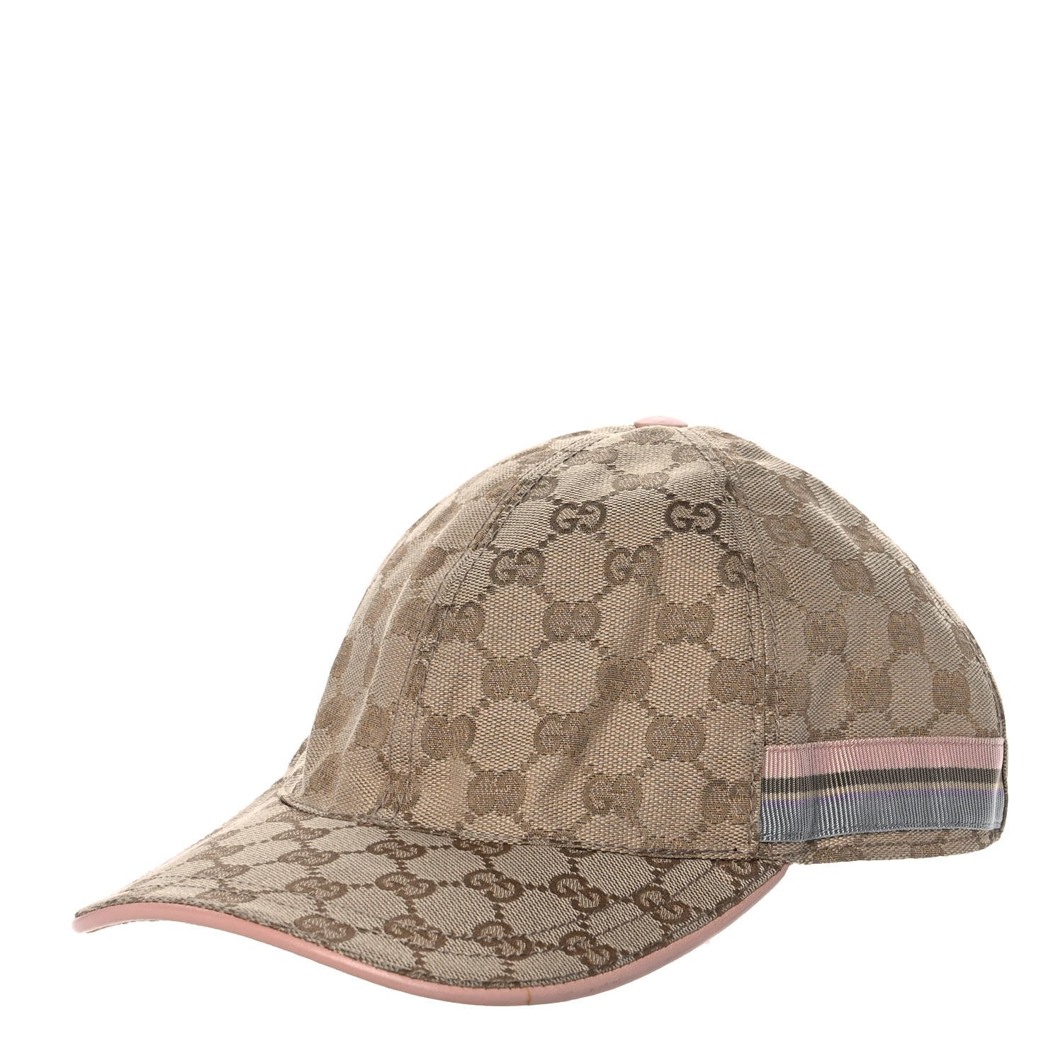 Gucci Monogram Web Baseball Hat XL Beige 1 of 7
