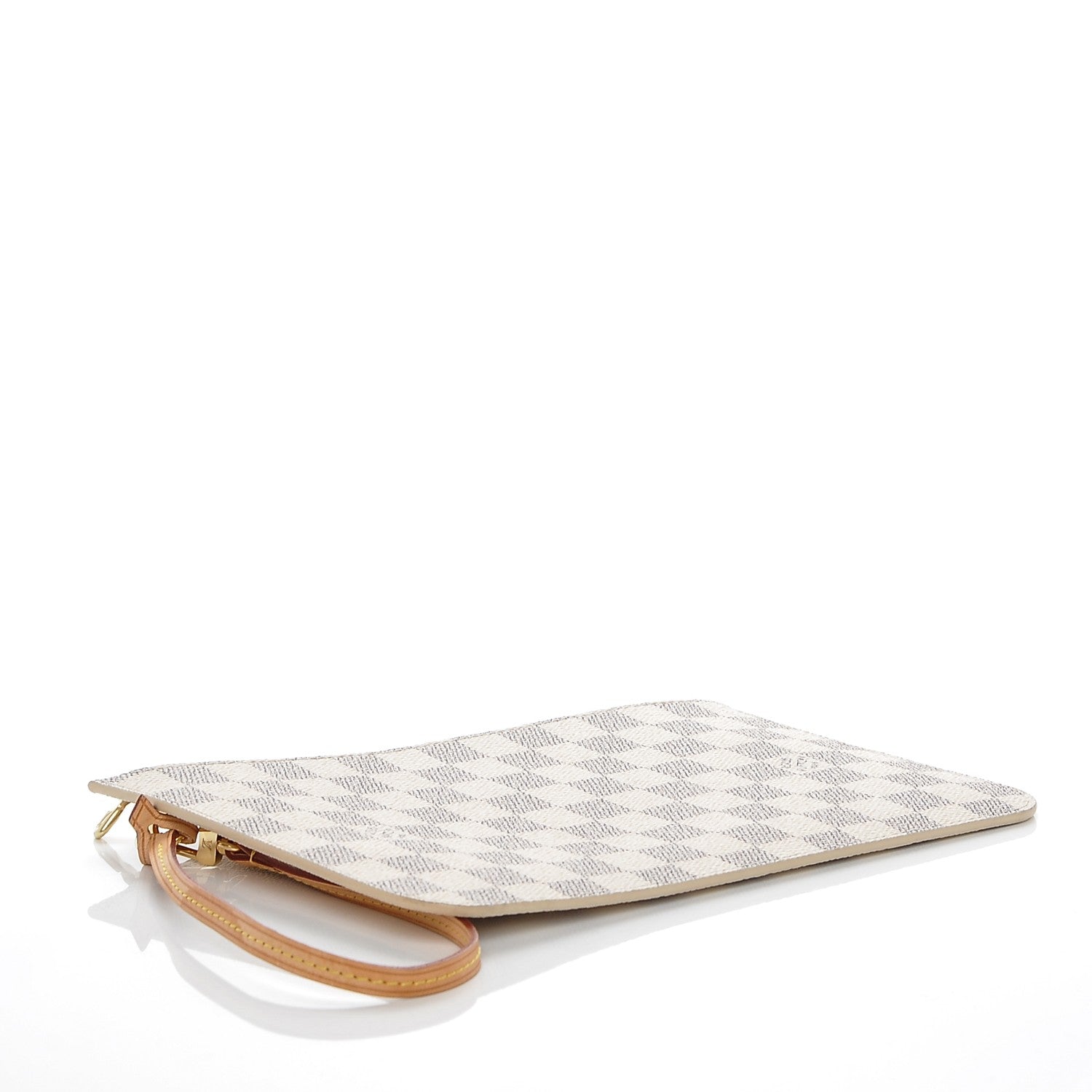 Louis Vuitton Damier Azur Neverfull MM GM Pochette Rose Ballerine 4 of 7