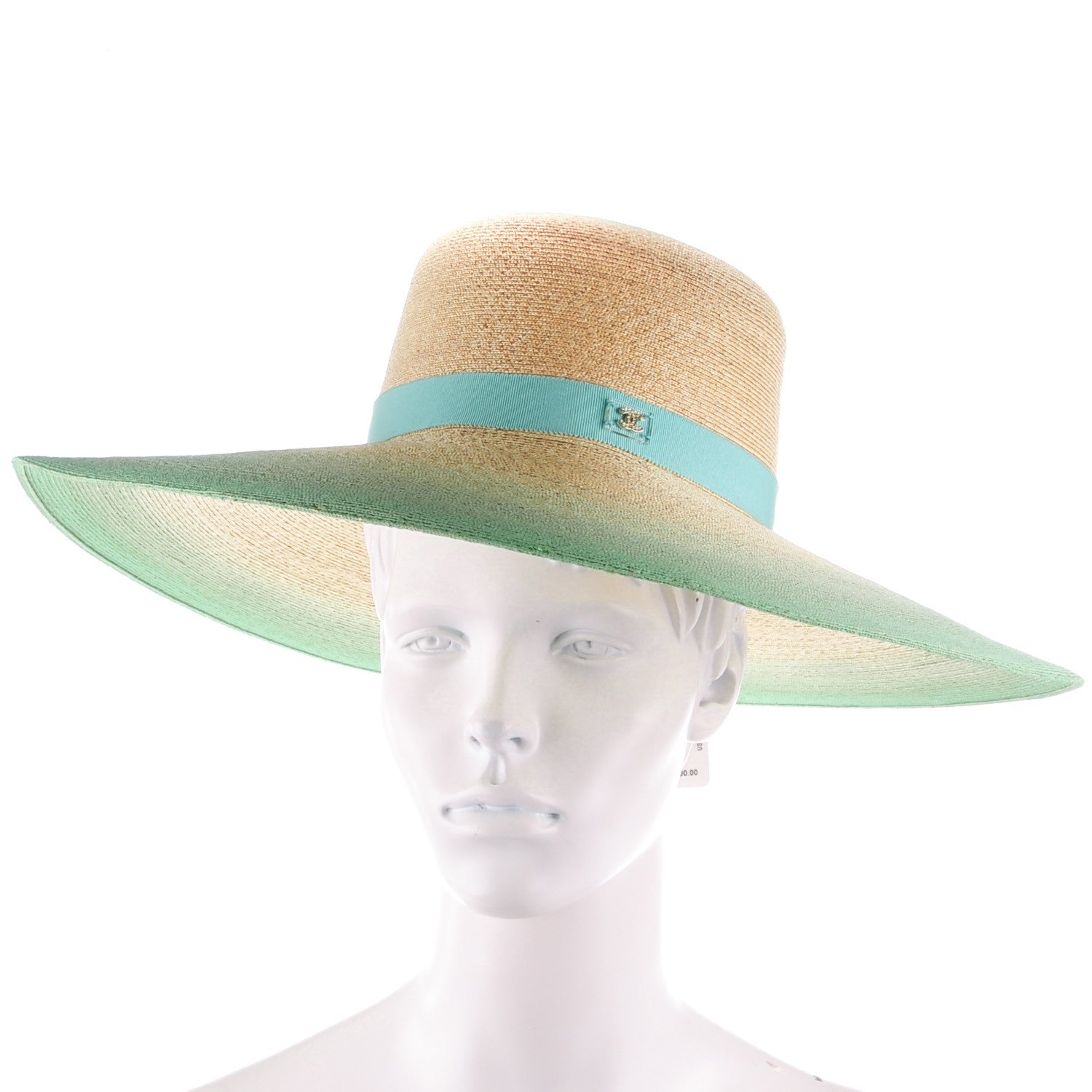 Chanel Straw CC Floppy Hat M Beige 2 of 8