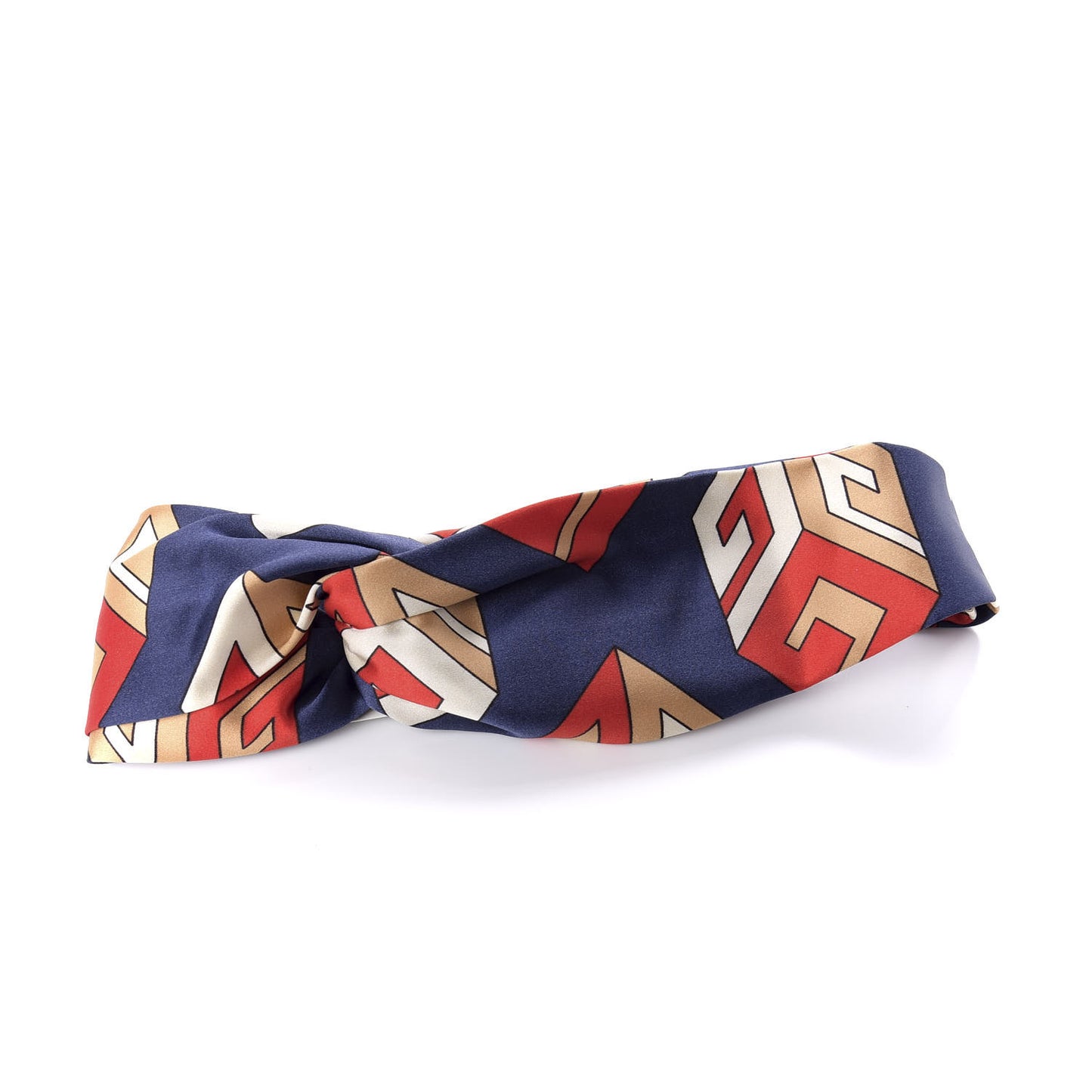 Silk GG Wallpaper Duchess Headband Royal Blue Red