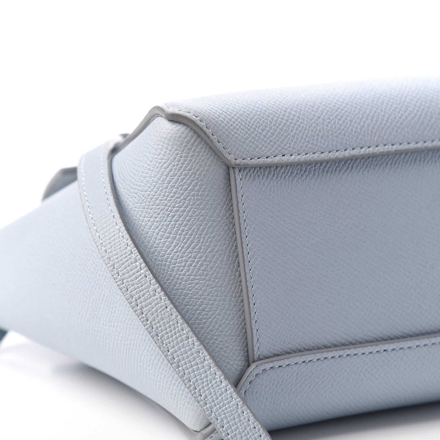 Celine Grained Calfskin Nano Belt Bag Mineral 5 of 9