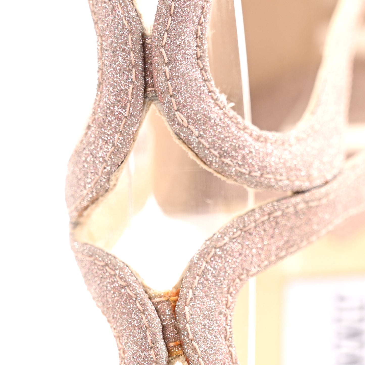 Glitter Lang Sandals 37.5 Ballet Pink
