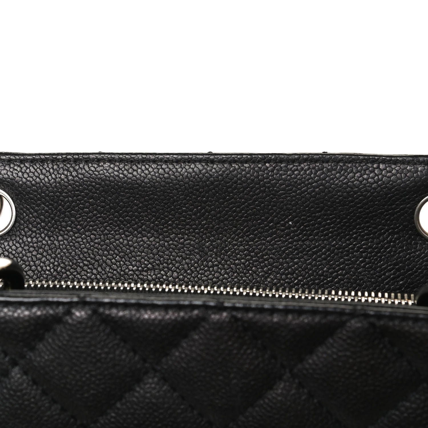 Chanel Caviar Quilted Grand Shopping Tote GST Black 12 of 12