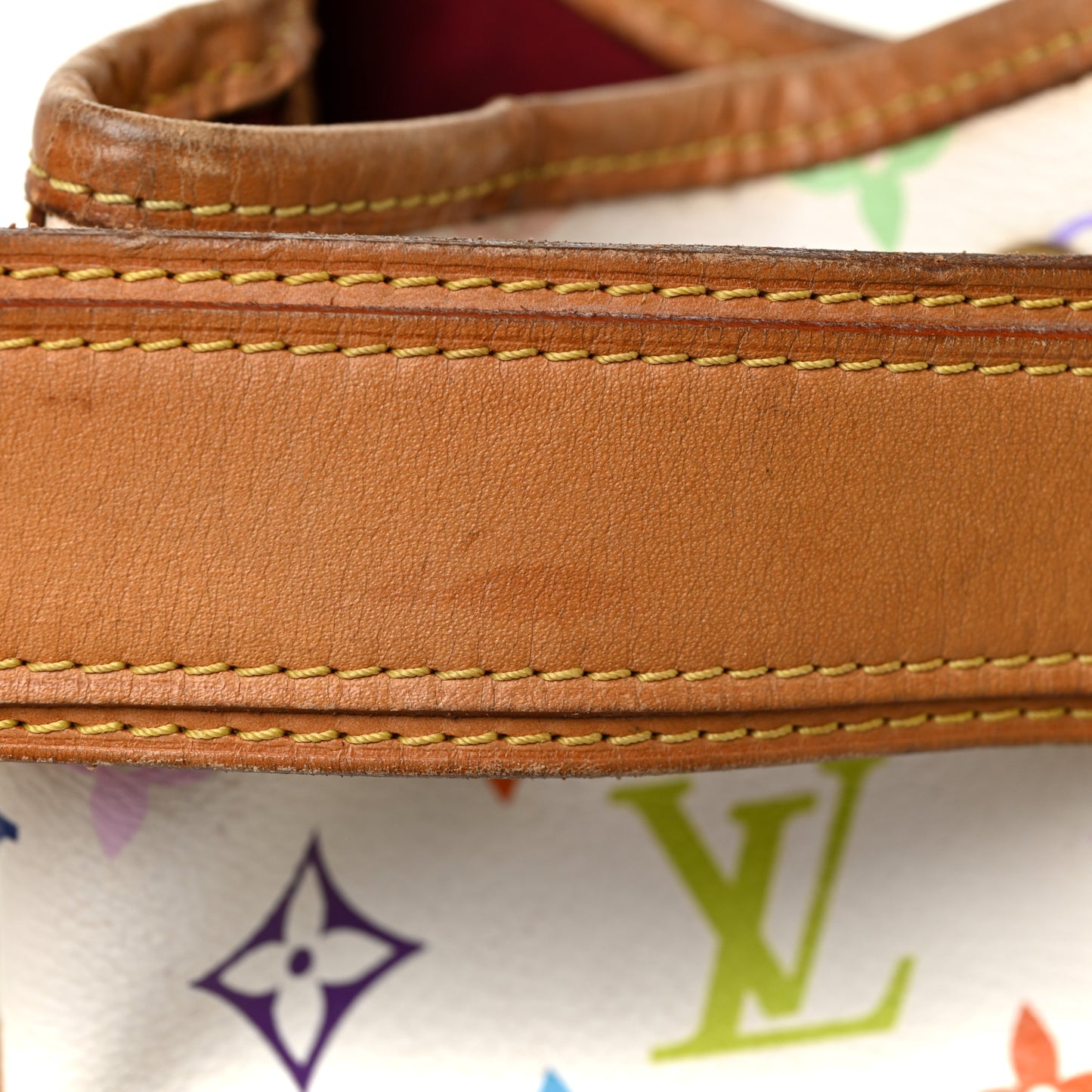 Monogram Multicolor Petit Noe White