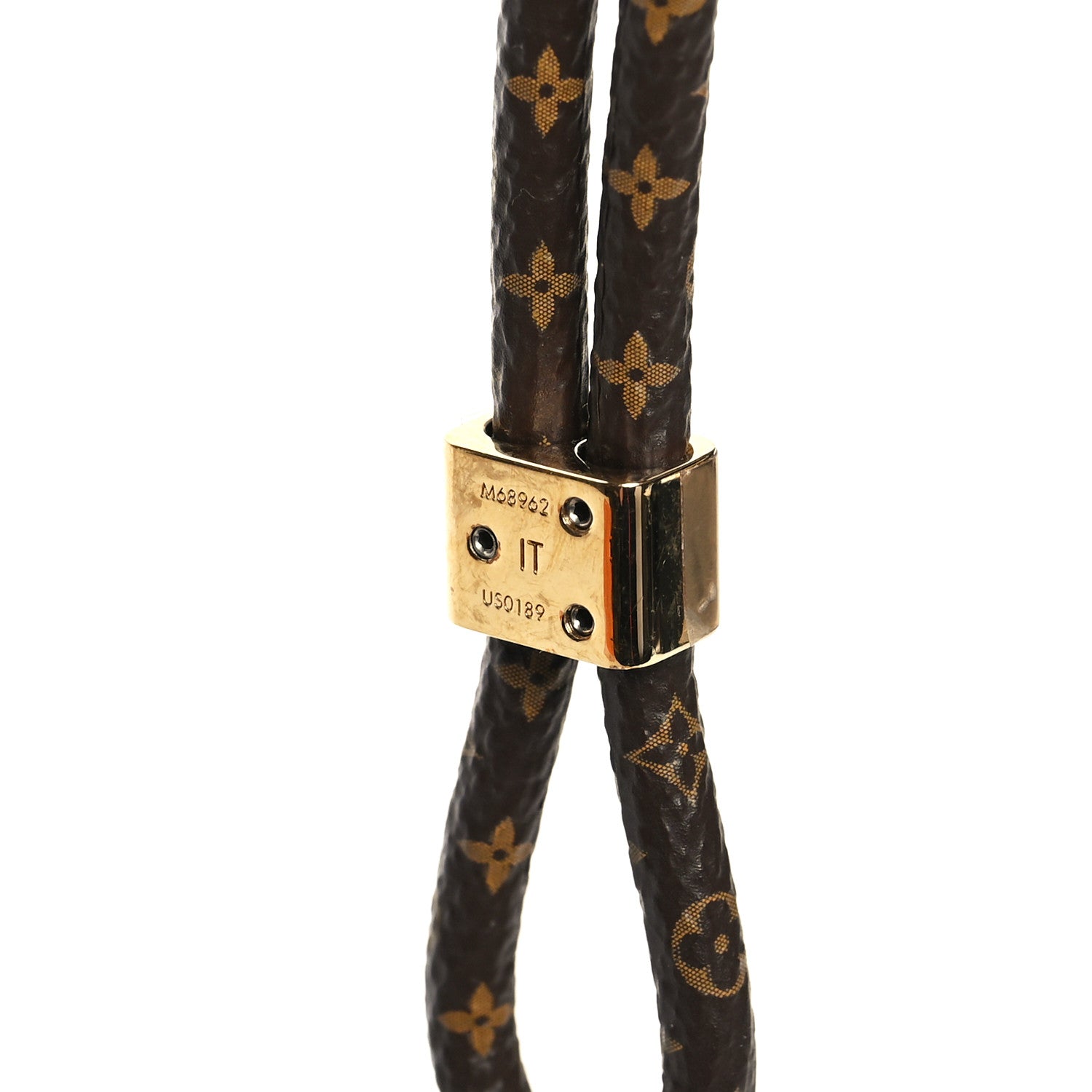 Louis Vuitton Monogram Silicone Louise Phone Holder White 4 of 5
