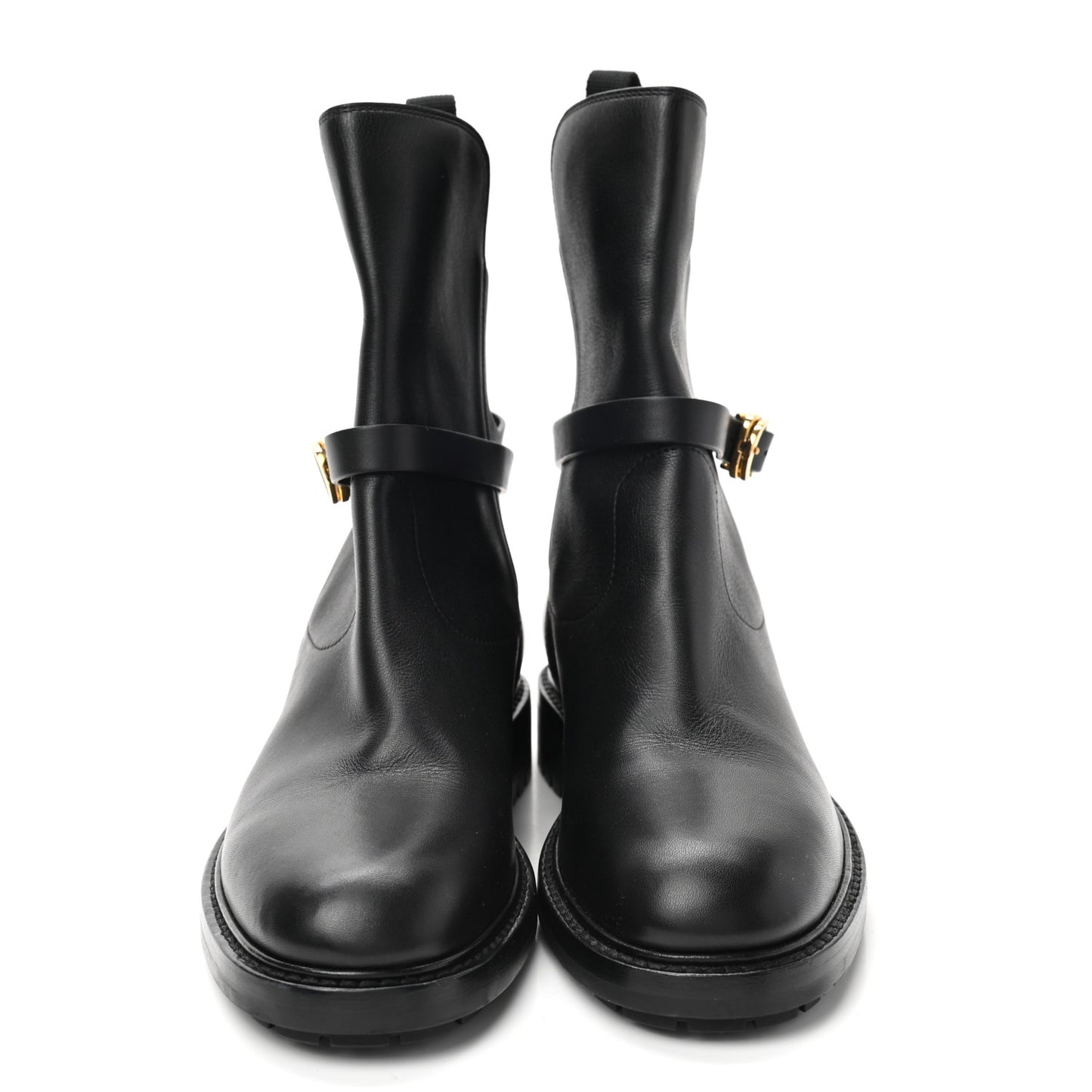Calfskin Empreinte Ankle Boot 36 Black