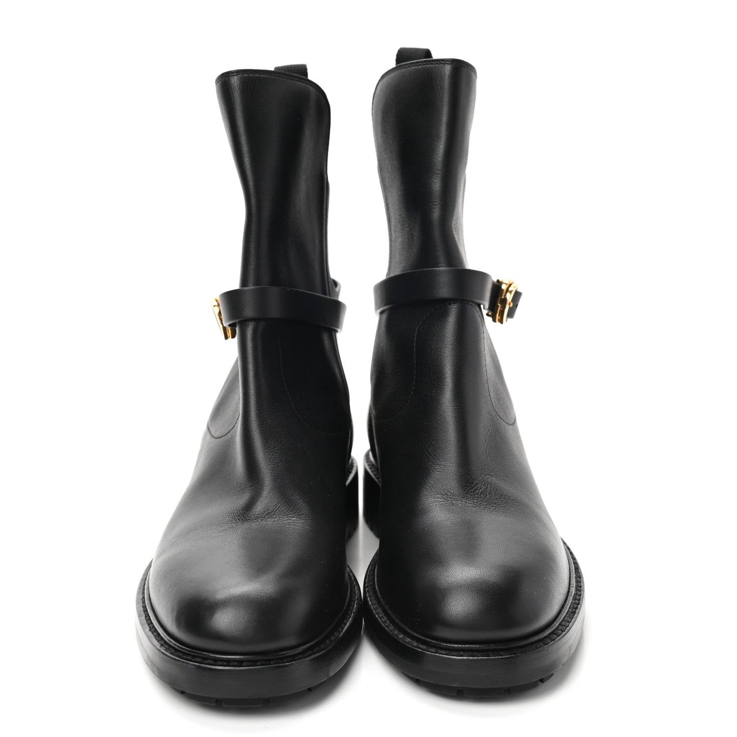 Christian Dior Calfskin Empreinte Ankle Boot 36 Black 2 of 7