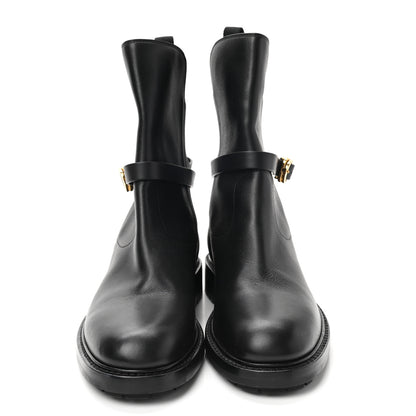 Christian Dior Calfskin Empreinte Ankle Boot 36 Black 2 of 7