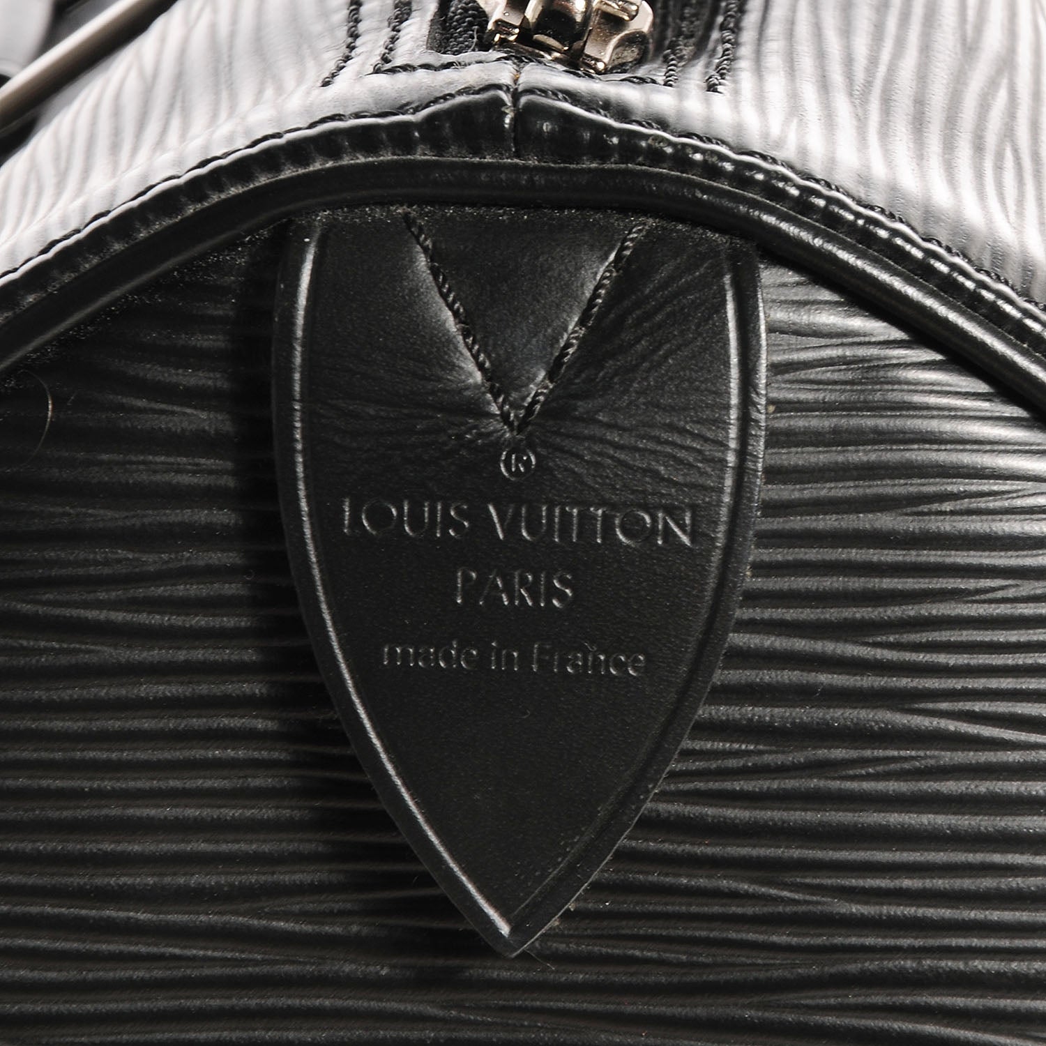 Louis Vuitton Epi Speedy 30 Black 6 of 7