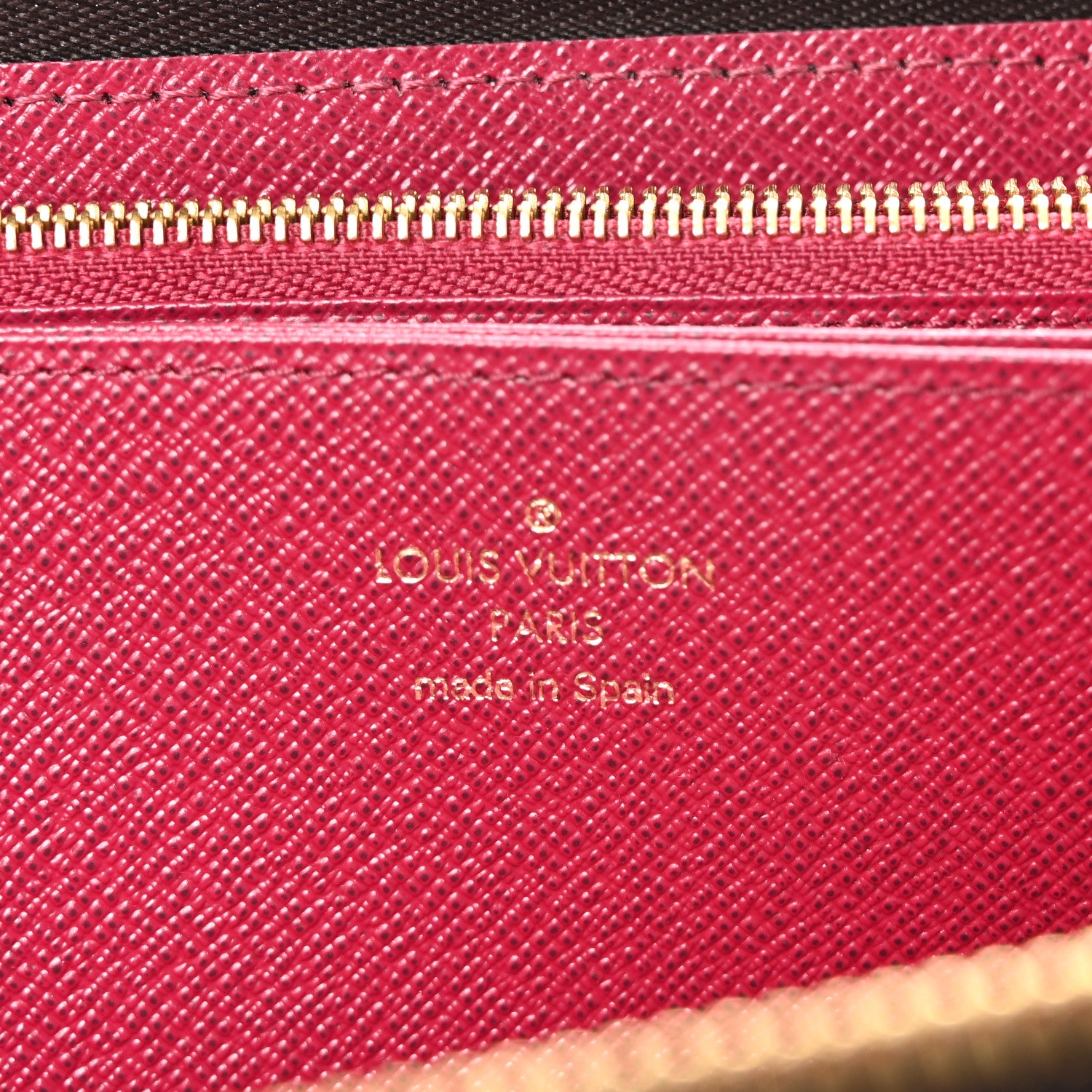 Louis Vuitton Monogram Zippy Wallet Fuchsia 6 of 7