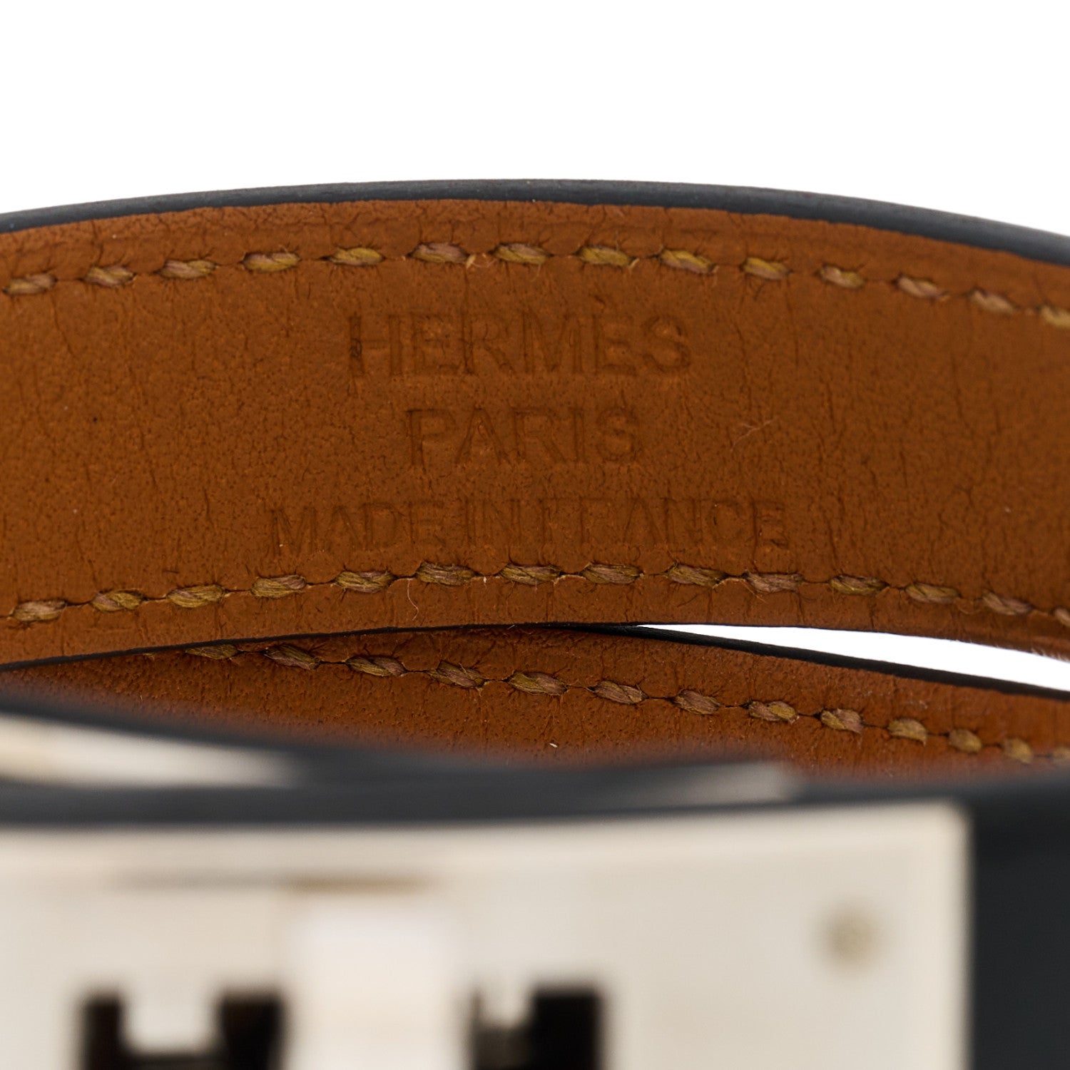 Hermes Swift Mini Kelly Double Tour Bracelet Black 2 of 5