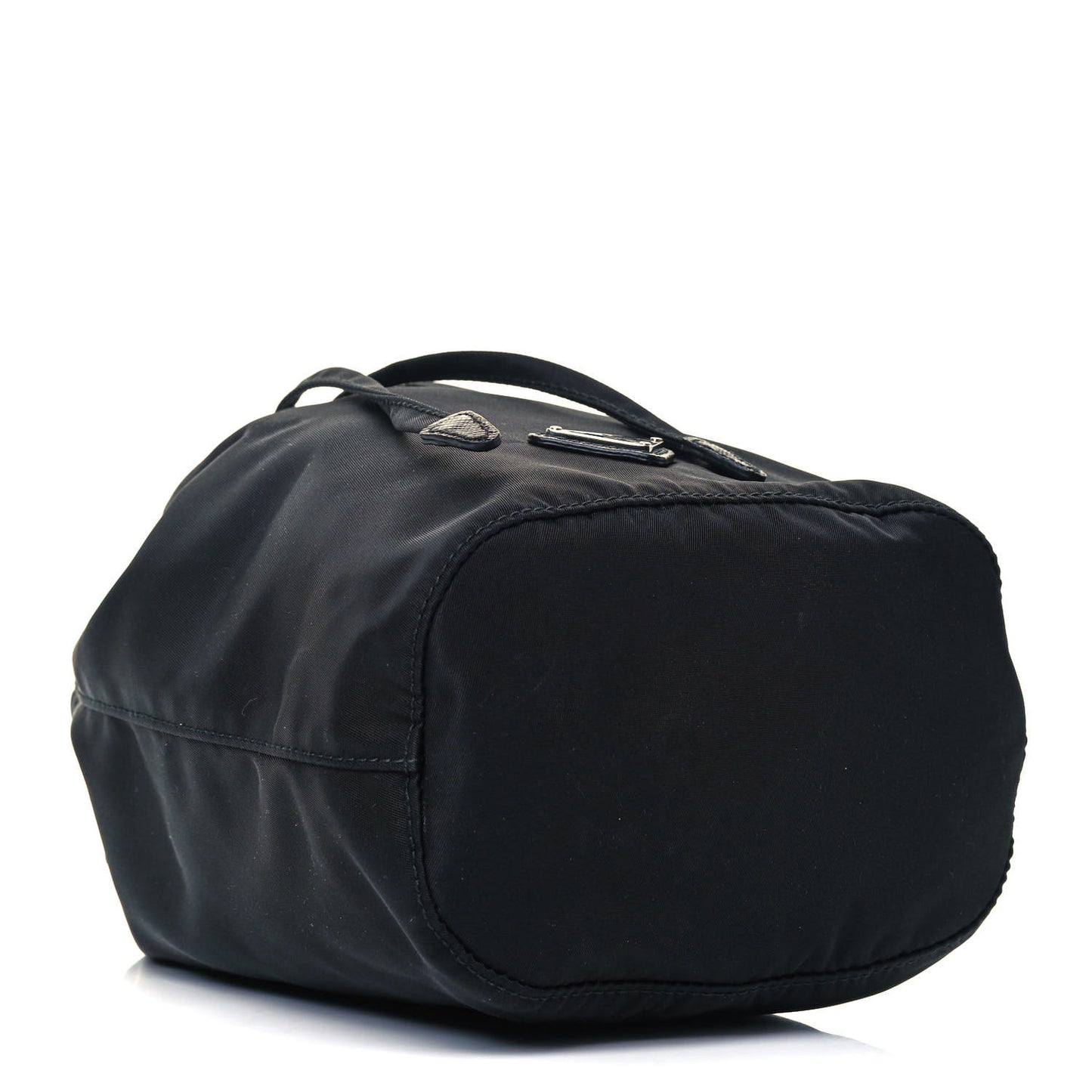Nylon Vela Drawstring Pouch Black