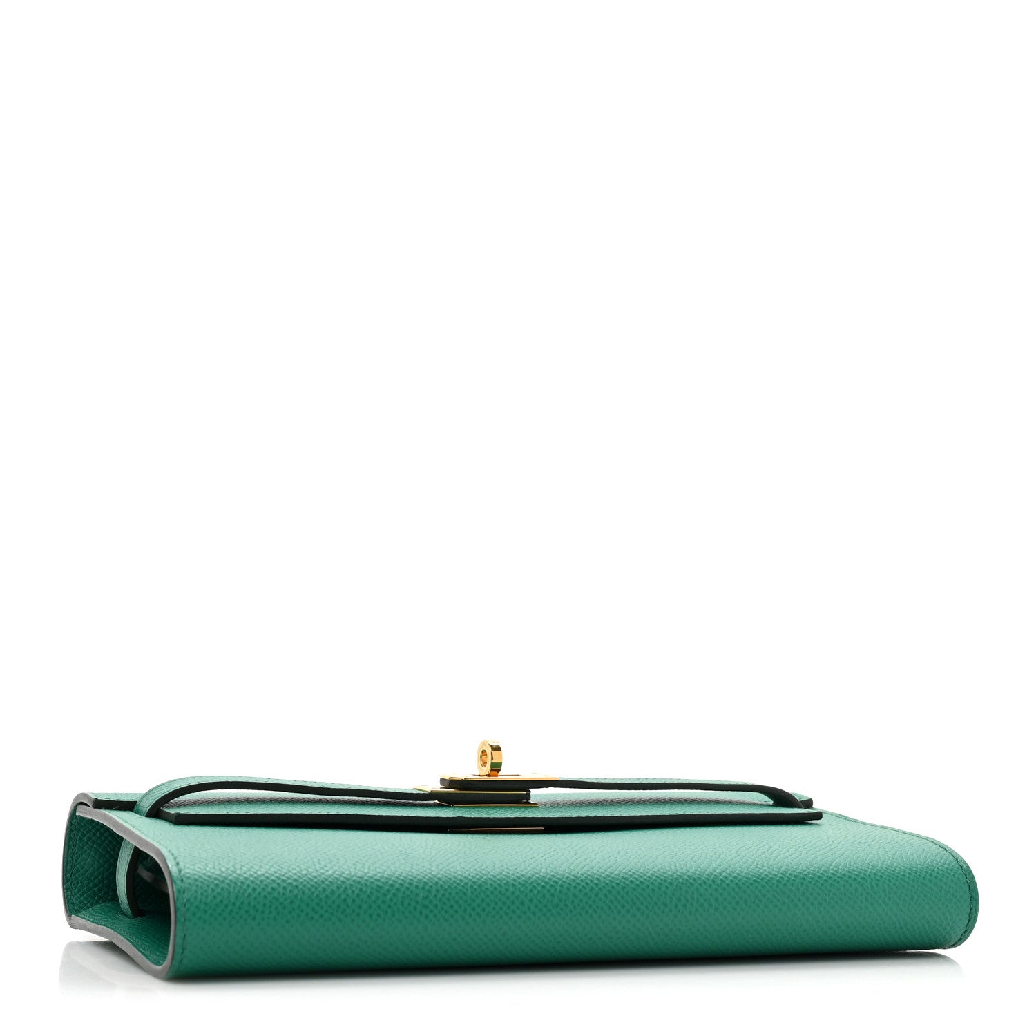 Hermes Epsom Kelly Wallet To Go Vert Jade 4 of 11