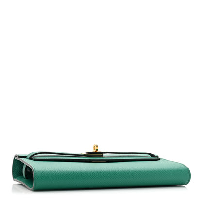 Hermes Epsom Kelly Wallet To Go Vert Jade 4 of 11