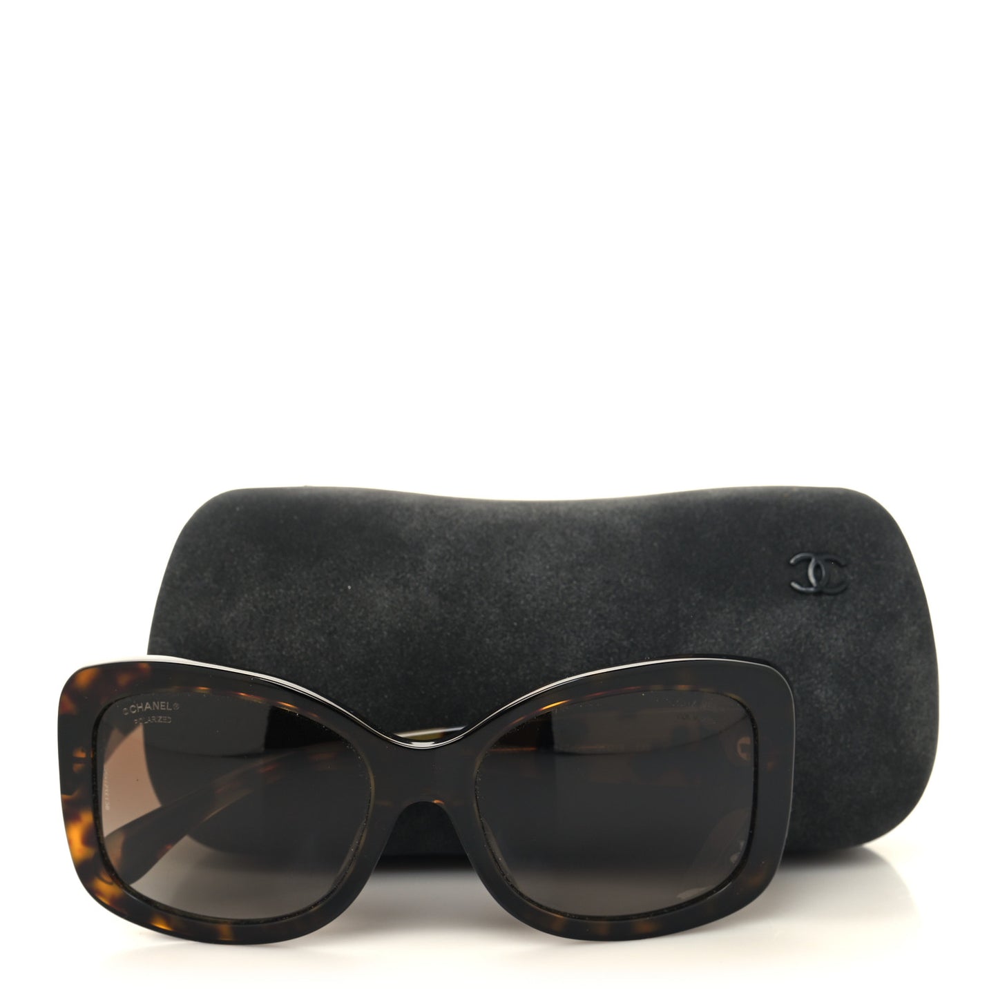 Acetate Polarized CC Sunglasses 5322 Marron Fonce