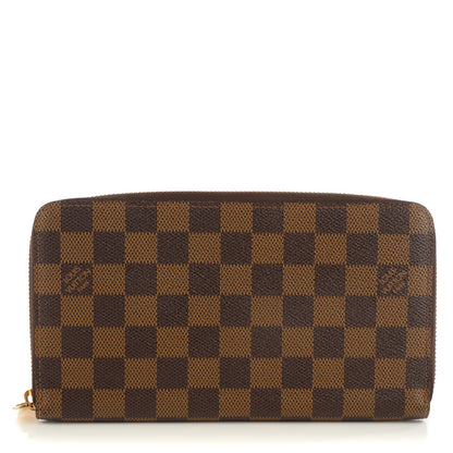 Louis Vuitton Damier Ebene Zippy Organizer Wallet 1 of 7