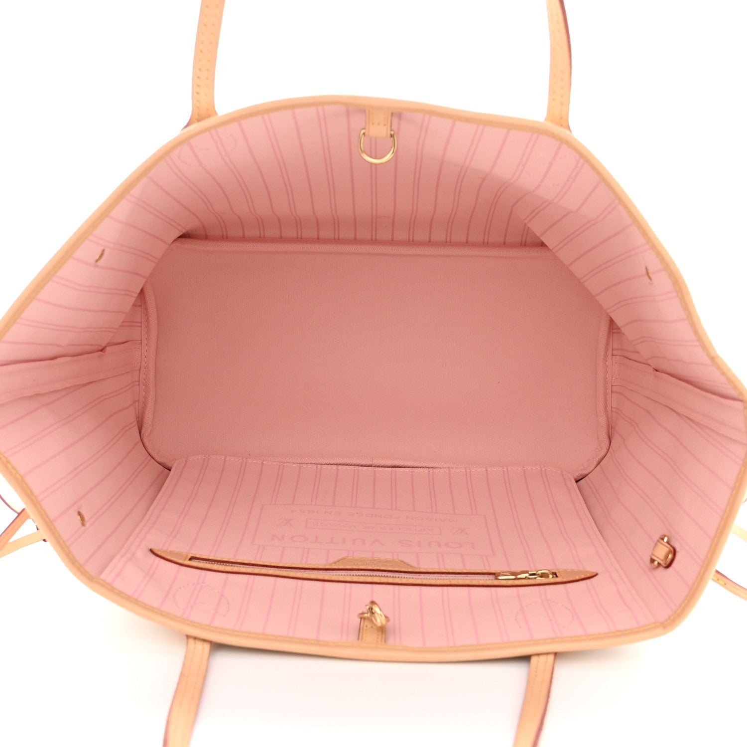 Louis Vuitton LOUIS VUITTON Damier Azur Neo Neverfull MM Rose Ballerine 5 of 10