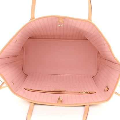 Louis Vuitton LOUIS VUITTON Damier Azur Neo Neverfull MM Rose Ballerine 5 of 10
