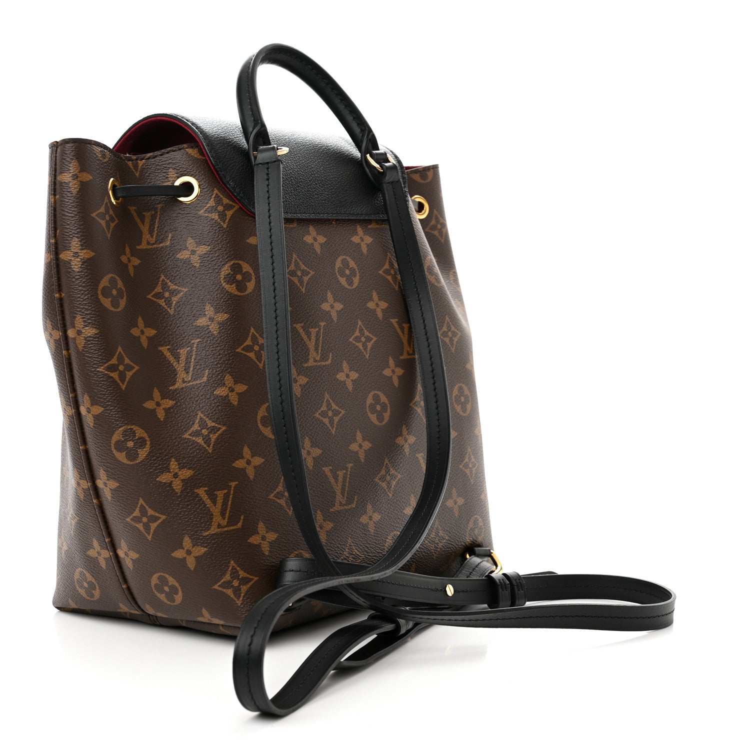 Louis Vuitton Monogram Montsouris PM Black 3 of 10