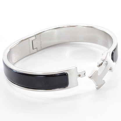 Hermes Enamel Narrow Clic Clac H Bracelet GM Black 8 of 8