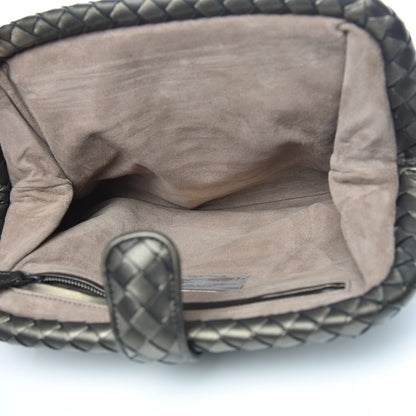 Bottega Veneta Nappa Intrecciato The Lauren 1980 Clutch Dark Bronze 6 of 11