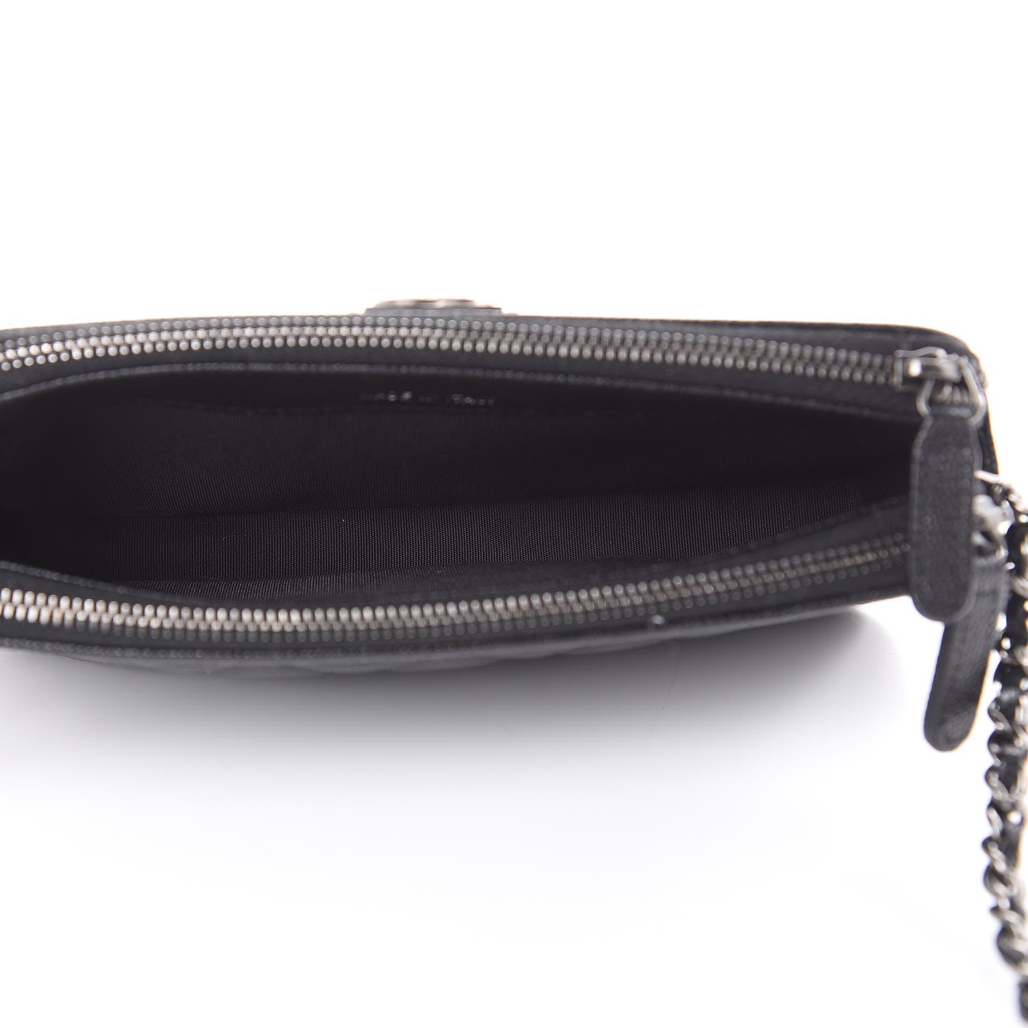Chanel Caviar Quilted Small Boy Clutch With Chain Black 5 of 11