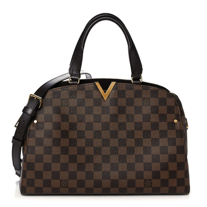 Louis Vuitton Damier Ebene Kensington Bowling Bag 1 of 14