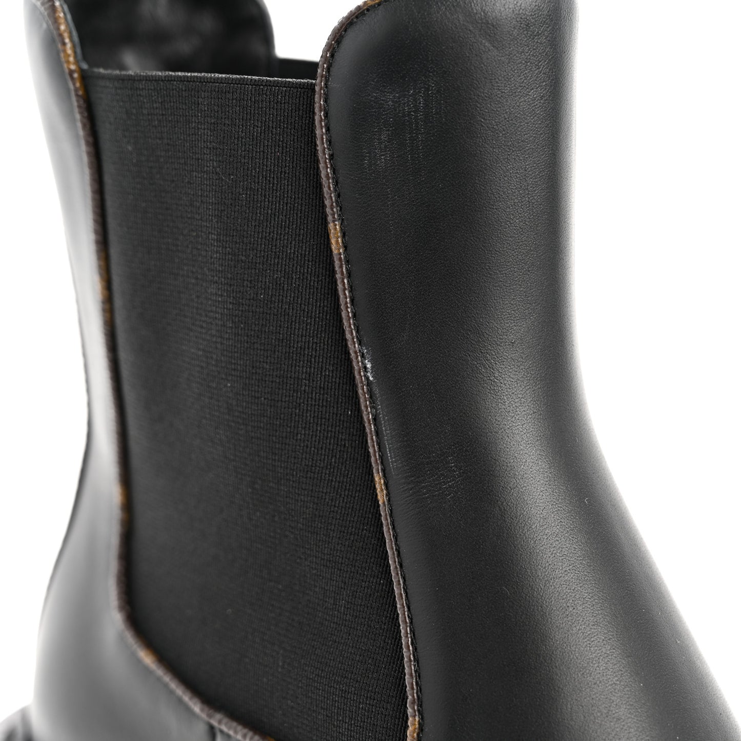 Calfskin Monogram Beaubourg Ankle Boots 39 Black