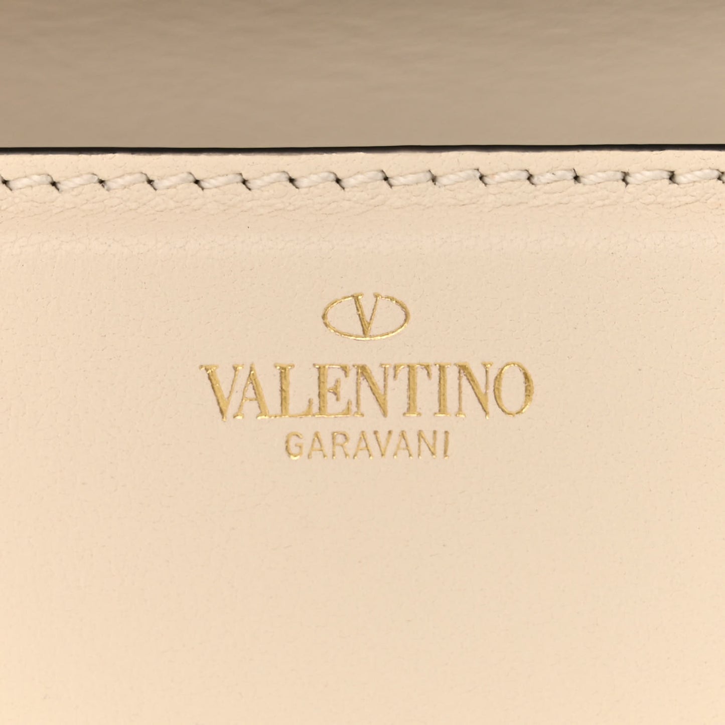 Calfskin Vlogo Small Loco Shoulder Bag Light Ivory
