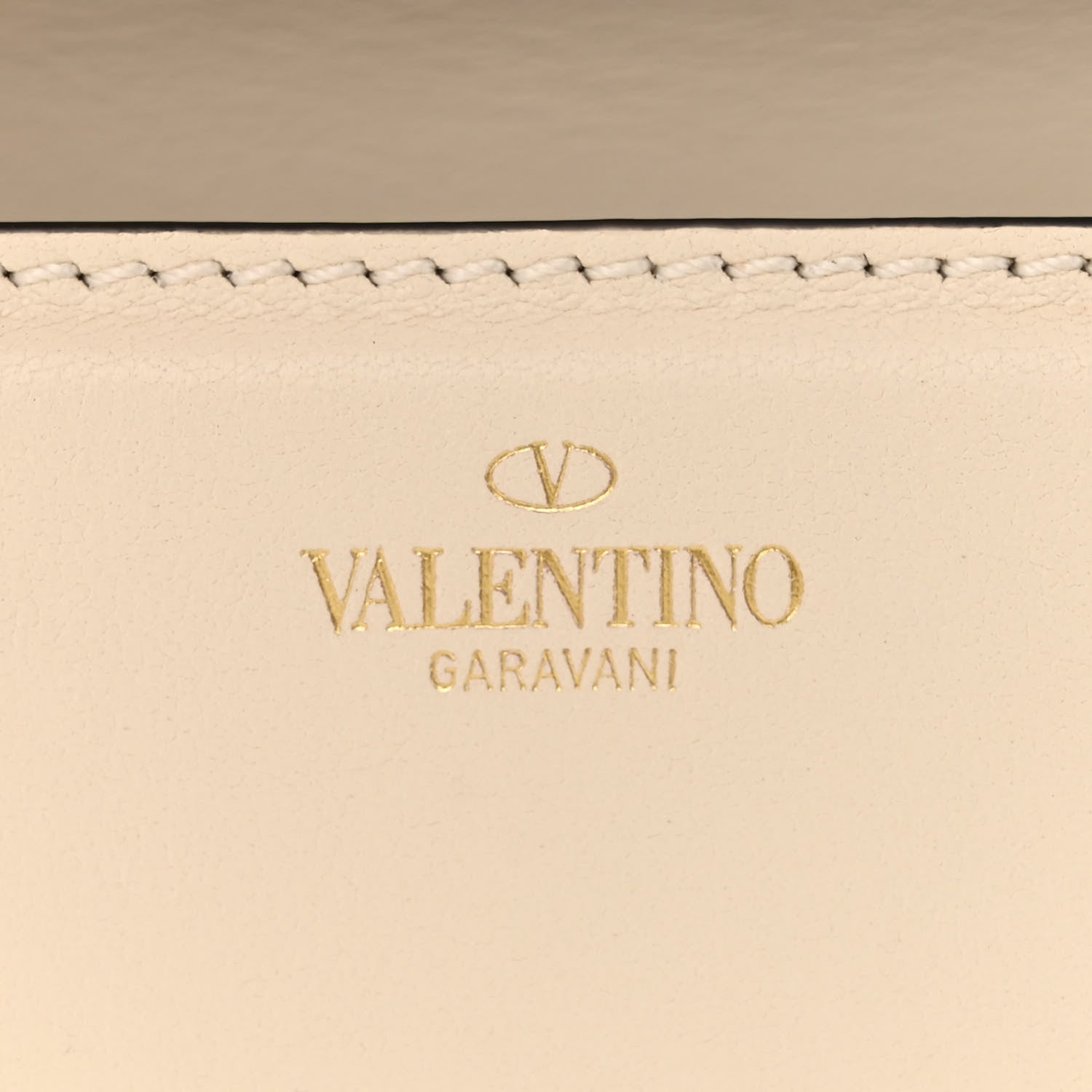 Valentino Garavani Calfskin Vlogo Small Loco Shoulder Bag Light Ivory 6 of 10