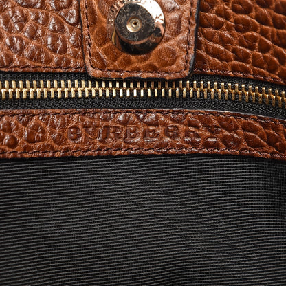 Burberry Heritage Grain Medium Woodbury Tote Brown 8 of 8