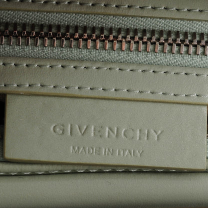 Givenchy Shiny Lord Calfskin Small Antigona Aqua Green 6 of 8