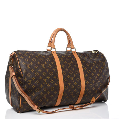 Louis Vuitton Monogram Keepall Bandouliere 55 3 of 12