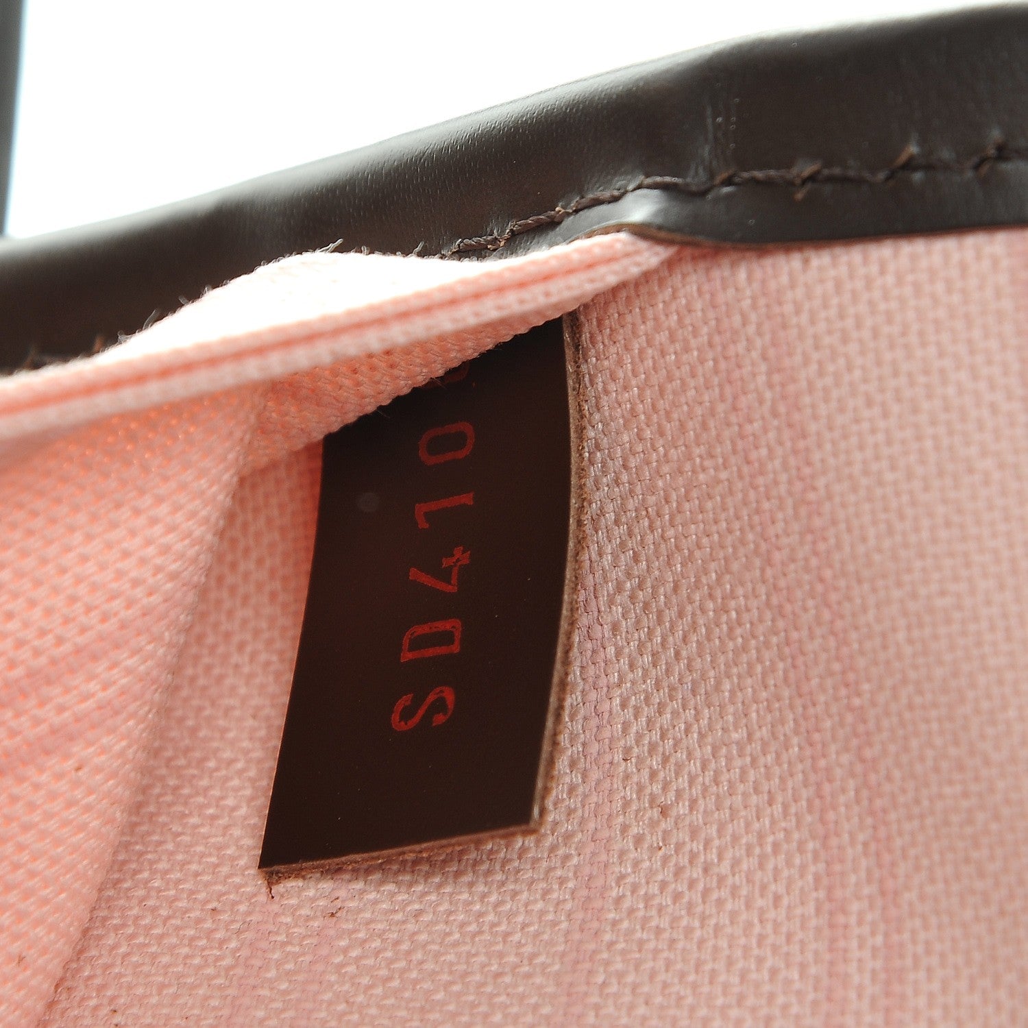 Louis Vuitton Damier Ebene Neo Neverfull MM Rose Ballerine 8 of 9