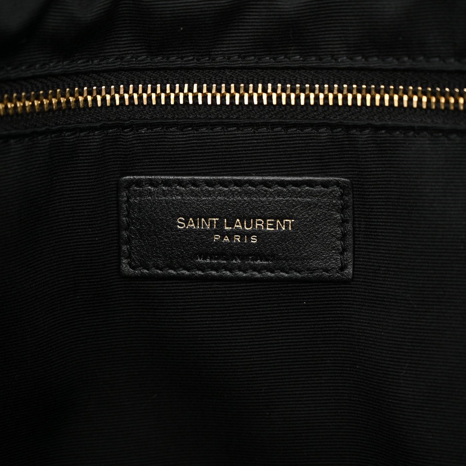 Saint Laurent Lambskin Quilted Maxi Icare Shopping Tote Black 8 of 12