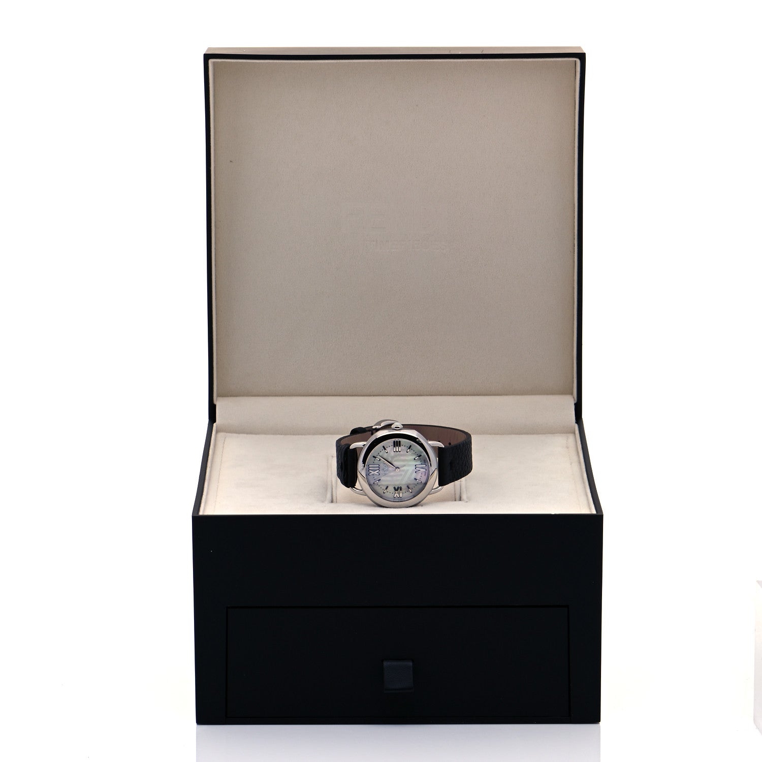 Fendi Stainless Steel Calfskin Mother of Pearl 37mm Selleria Quartz Watch 7 of 7