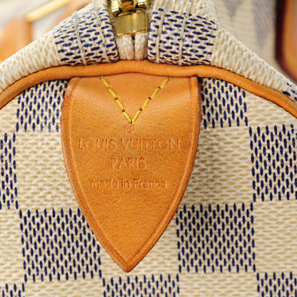 Louis Vuitton Damier Azur Speedy 30 5 of 8