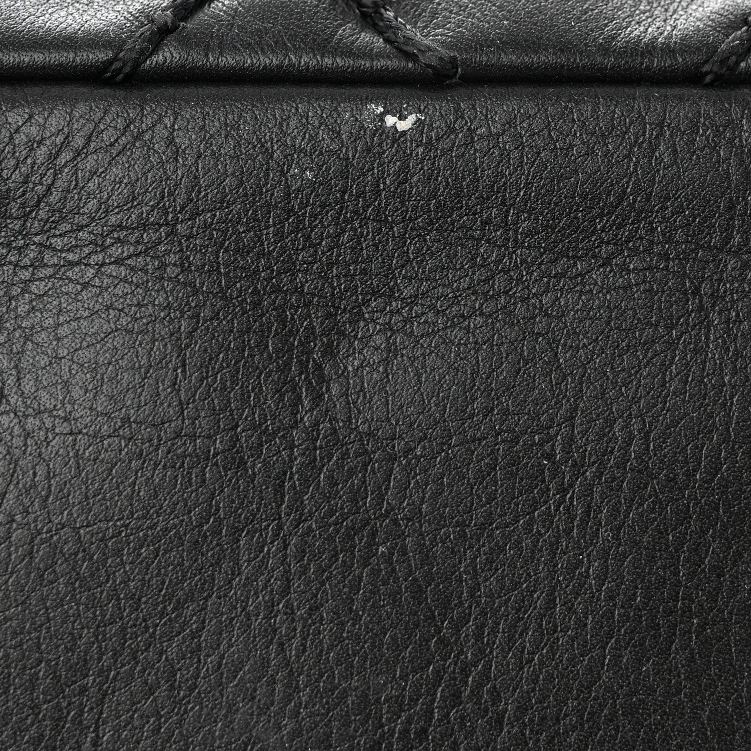Chanel Calfskin Drawstring CC Bucket Bag Black 13 of 14