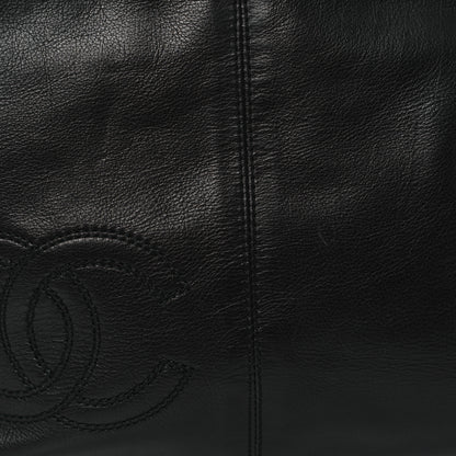 Chanel Lambskin CC Shoulder Bag Black 11 of 12