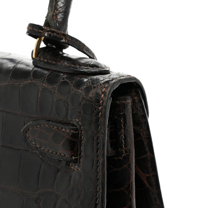 Hermes Shiny Alligator Kelly Sellier 28 Ebene 18 of 19